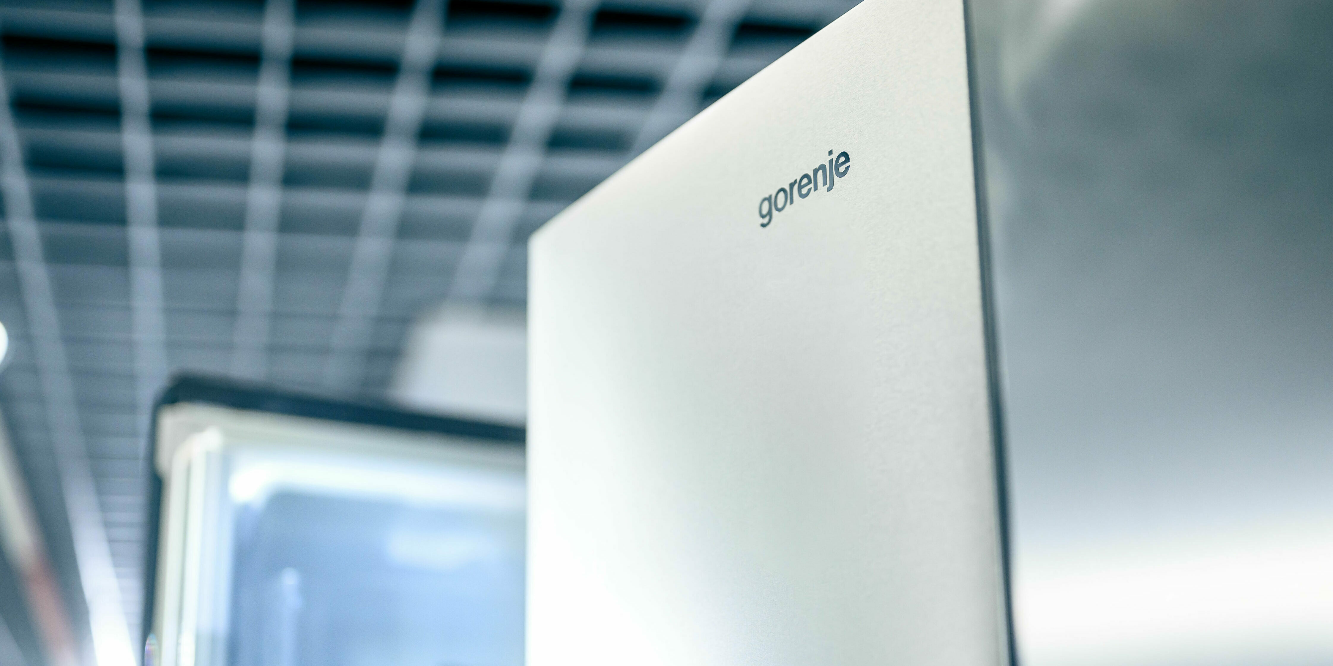 Gorenje food center opened, logo on door