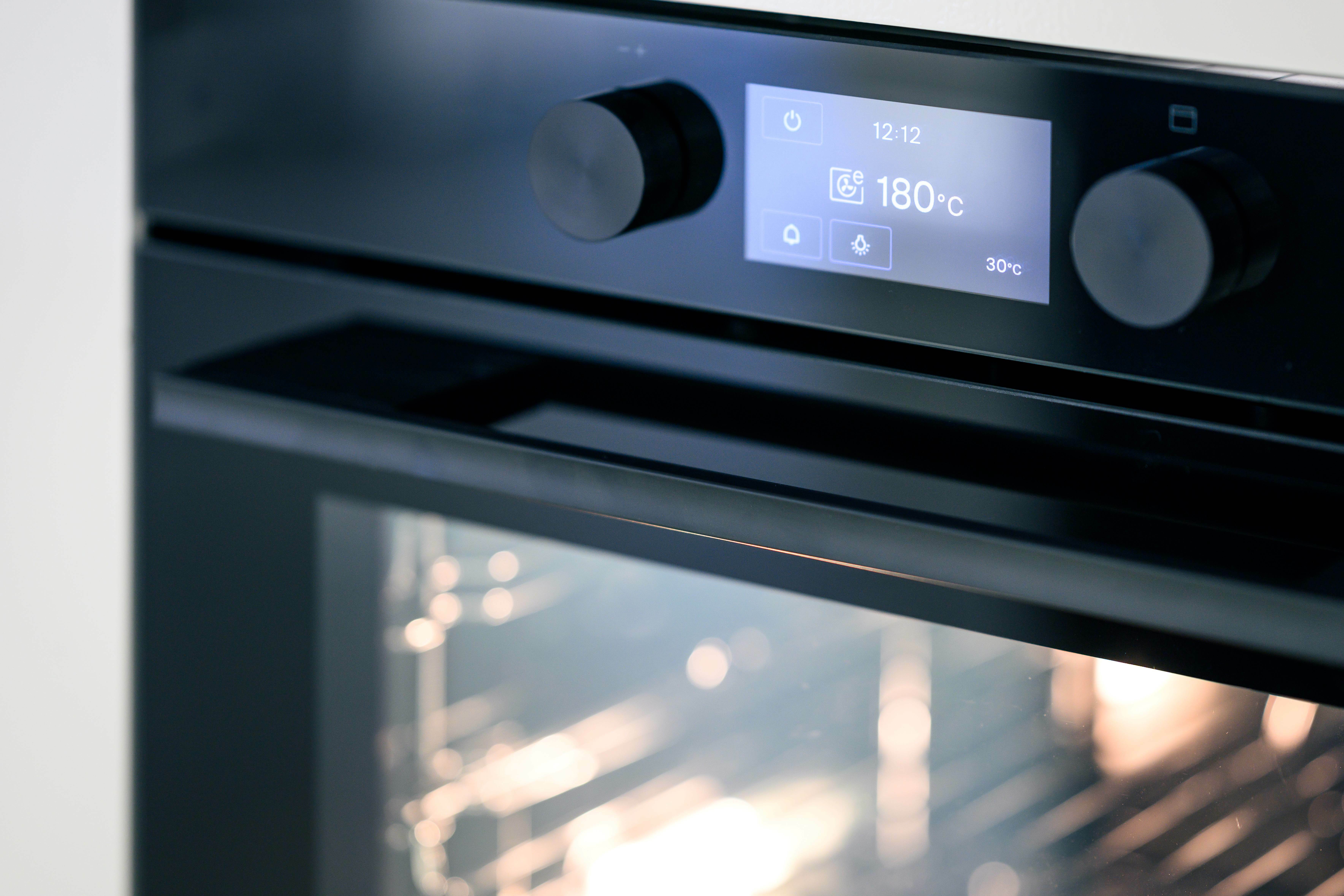 Backofen läuft bei 180 Grad 2